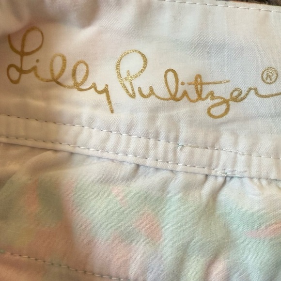 Lilly Pulitzer size 0 The Callahan‎ shorts 100% cotton Casa Banana resort - Picture 8 of 11